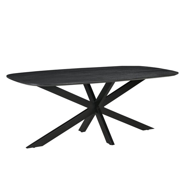 Vergadertafel Spinpoot Deens Ovaal