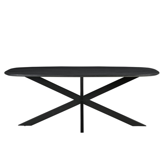 Vergadertafel Spinpoot Deens Ovaal