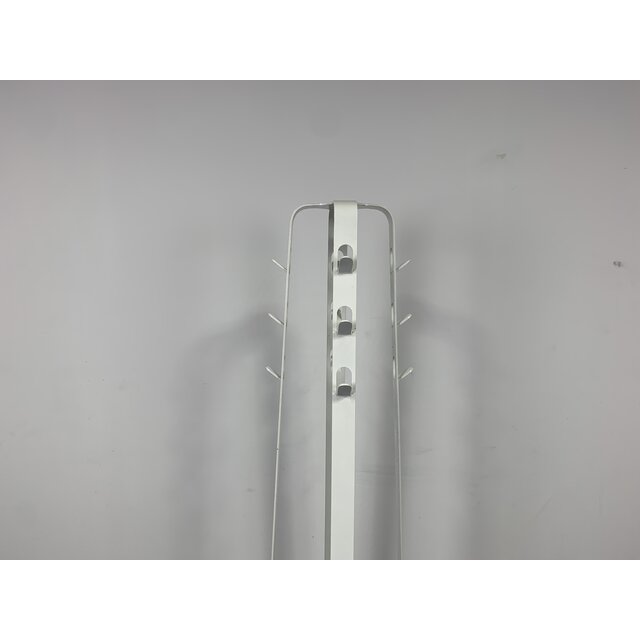 Van Esch Chase Staande Kapstok - Wit | 12 Haken