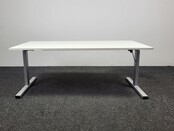 Bureau Slinger Verstelbaar - Grijs onderstel | 160 x 80 cm