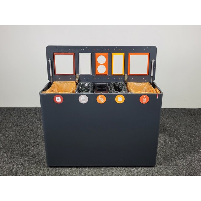 Afvalscheiding Afvalbak Lune