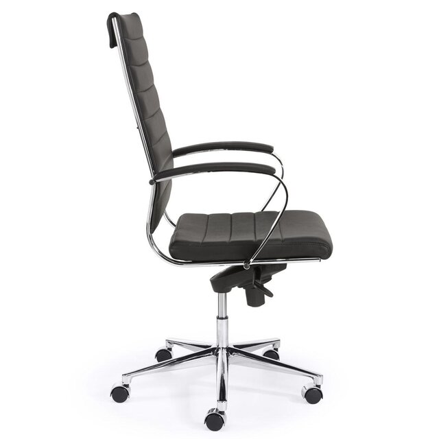 Directiestoel Boss Zwart PU