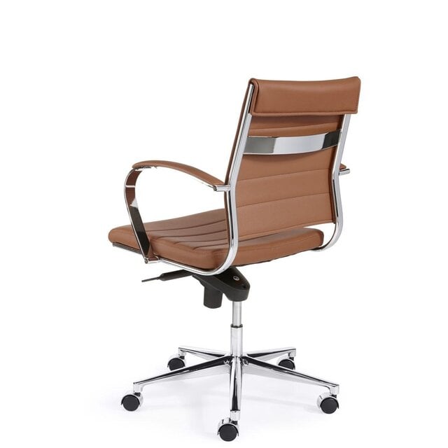Directiestoel Boss Lage Rug Bruin PU