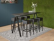 Bartafel V-Leg 120 x 80 cm