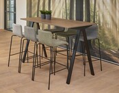 Bartafel V-Leg 120 x 80 cm