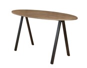Bartafel V-Leg Ovaal Blad 220 x 110 cm