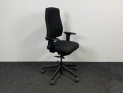 Interstuhl Bureaustoel - Grijze Stoffering Interstuhl Bureaustoel - Grijze Stoffering