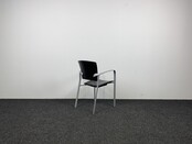 Vergaderstoel ENEA - Zwart Leer