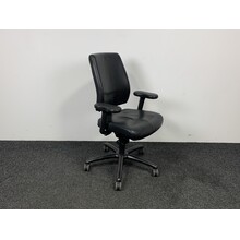 Bureaustoel Drisag Zwart Kunstleer