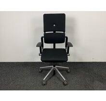 Refurbished Steelcase Bureaustoel Zwart