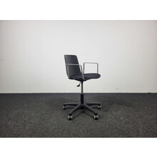 Enea Lottus Bureaustoel - Zwarte Kunststof Zitting