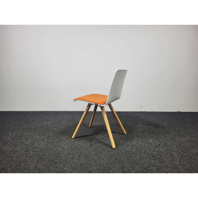 Vepa Pit HF Stoel - Wit / Oranje