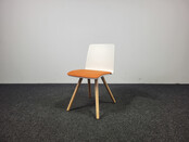 Vepa Pit HF Stoel - Wit / Oranje