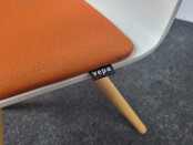 Vepa Pit HF Stoel - Wit / Oranje