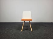 Vepa Pit HF Stoel - Wit / Oranje