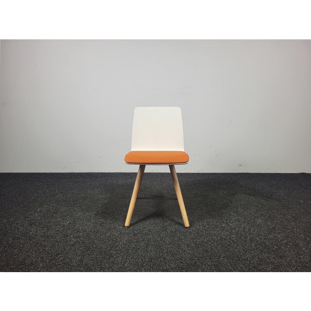 Vepa Pit HF Stoel - Wit / Oranje