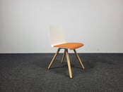Vepa Pit HF Stoel - Wit / Oranje