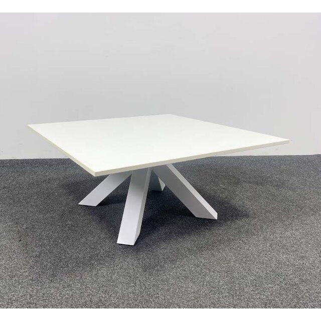 Gispen Dukdalf Salontafel - Wit | 100 x 100 cm