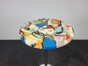 Statafel met Kleurrijk Kunstdesign - Variant 1