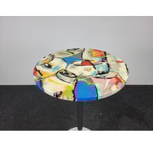 Statafel met Kleurrijk Kunstdesign - Variant 1
