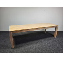 Houten tafel 250 x 101 cm