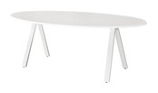 Vergadertafel V-Leg Ellips