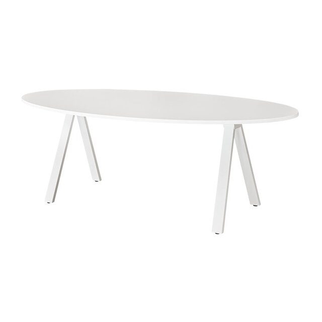 Vergadertafel V-Leg Ellips