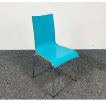 Kantinestoel Van der Sluis - Turquoise (B)