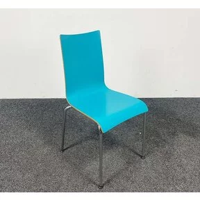 Kantinestoel Van der Sluis - Turquoise (B)