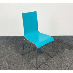 Kantinestoel Van der Sluis - Turquoise (B)