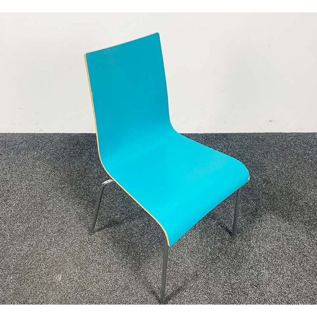 Kantinestoel Van der Sluis - Turquoise (C)