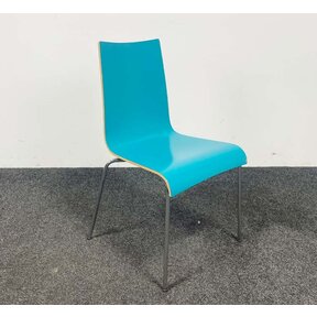 Kantinestoel Van der Sluis - Turquoise (C)