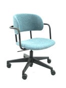 Bureaustoel Homy Plus - Society Petrol Bureaustoel Homy Plus - Society Petrol