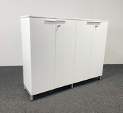 Vepa Kantoorkast - Wit | 129 x 160 x 44 cm