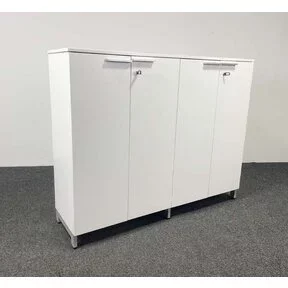 Vepa Kantoorkast - Wit | 129 x 160 x 44 cm