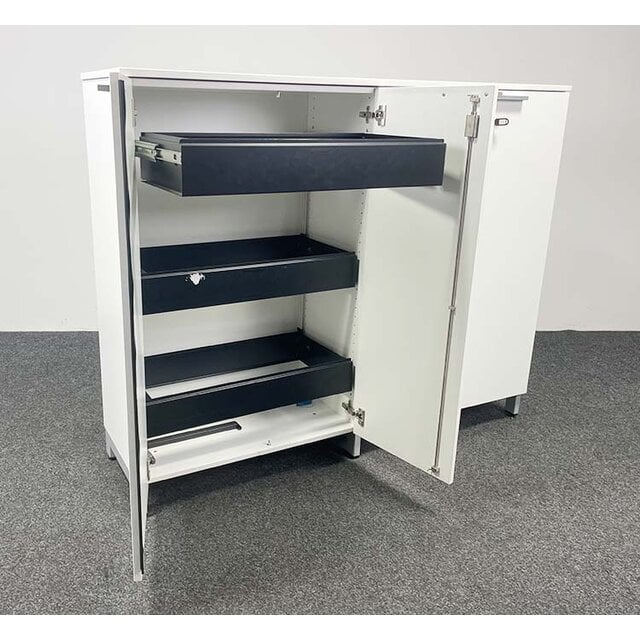 Vepa Kantoorkast - Wit | 129 x 160 x 44 cm