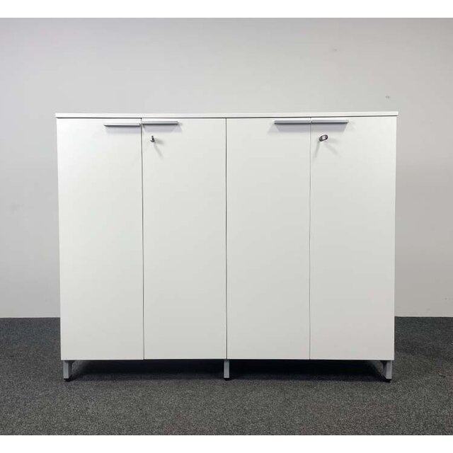 Vepa Kantoorkast - Wit | 129 x 160 x 44 cm