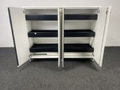 Vepa Kantoorkast - Wit | 129 x 160 x 44 cm