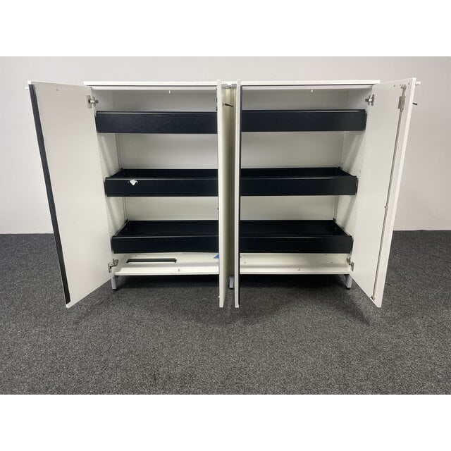 Vepa Kantoorkast - Wit | 129 x 160 x 44 cm