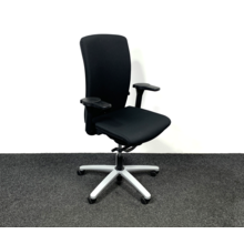 Refurbished König Neurath Bureaustoel - Zwart