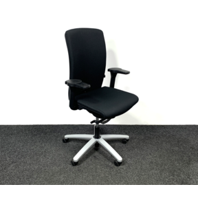 Refurbished König Neurath Bureaustoel - Zwart