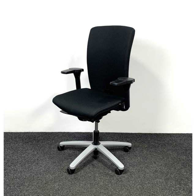 Refurbished König Neurath Bureaustoel - Zwart