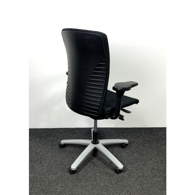 Refurbished König Neurath Bureaustoel - Zwart