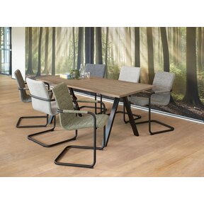 Vergadertafel V-Leg Recht 160x80 cm