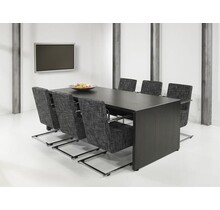 Vergadertafel Manager Donker Eiken  220x100 cm