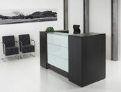 Receptiebalie Manager - Donker Eiken