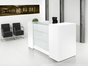 Receptiebalie Manager - Wit