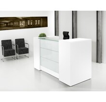 Receptiebalie Manager - Wit