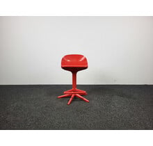 Kartell Spoon Barkruk Rood