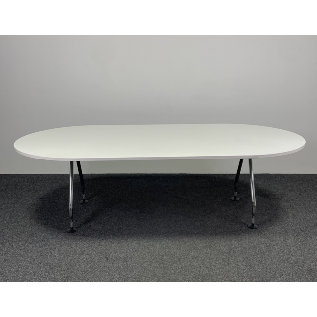 Vitra Vergadertafel - Ovaal Blad | 240 x 120 cm